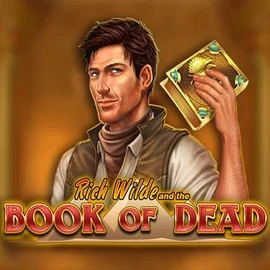 Official Slots logo: Book of Dead by Play'n GO at WinLion Casino