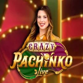 Crazy Pachinko slot icon by Evolution, available at WinLion Casino