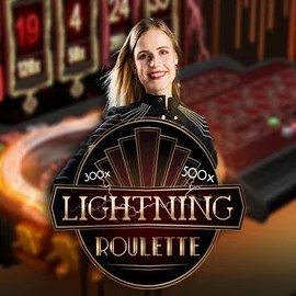 Official Live Casino logo: Lightning Roulette by Evolution at WinLion Casino