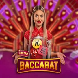 Mega Baccarat logo – Live Casino by Pragmatic Play at WinLion Casino